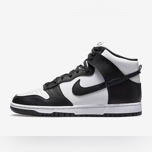 Nike Dunk High Retro Black White Total Orange Size M 10.5 W 12